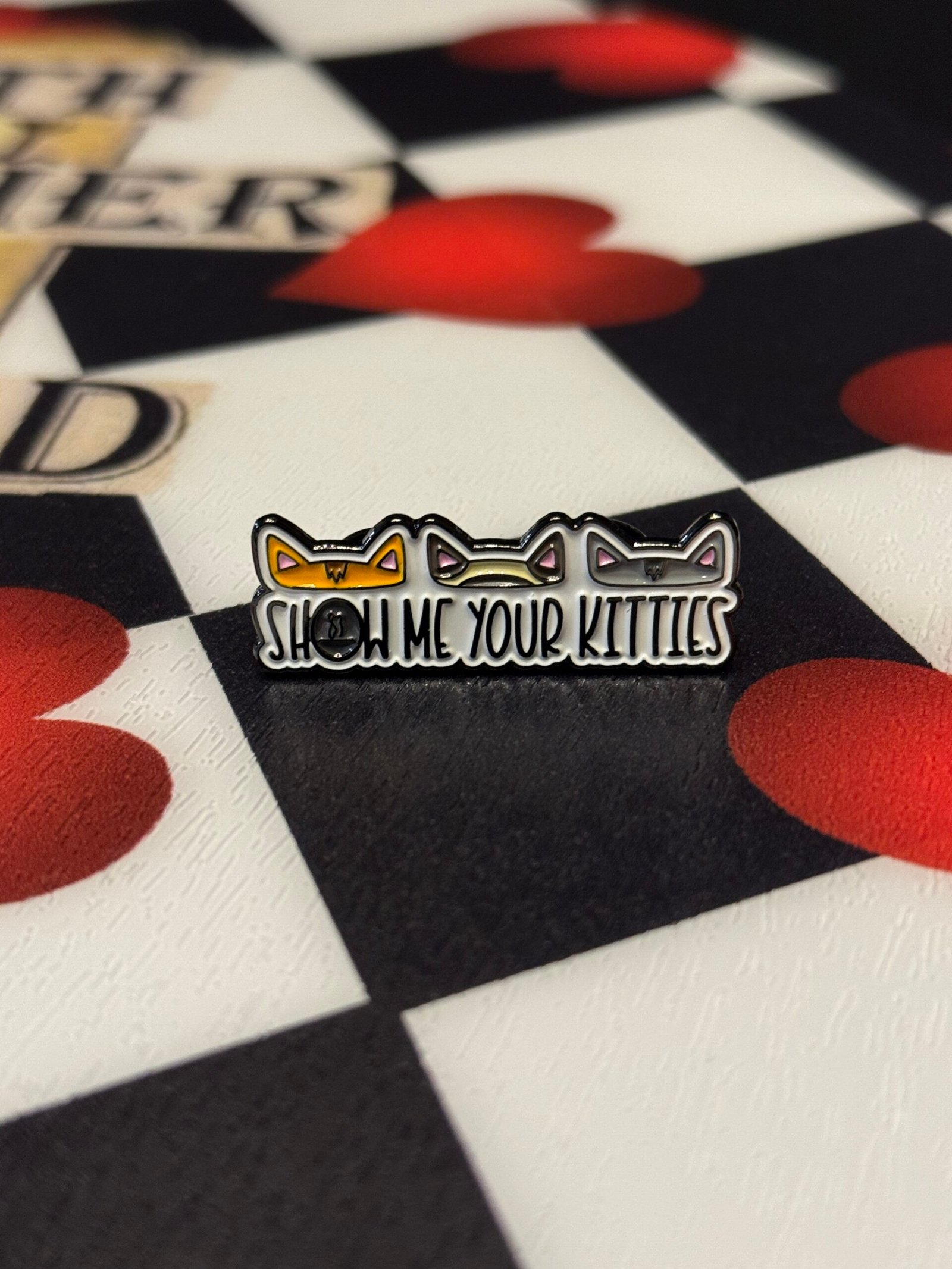 Show Me Your kitties Pin